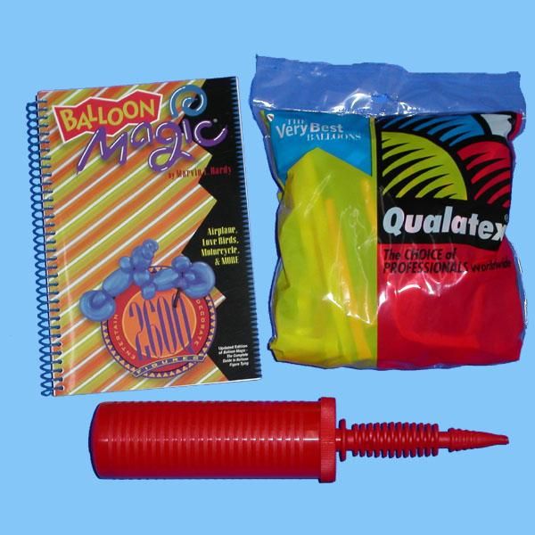 Modellierballon-Buch-Set f�r Anf�nger