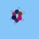 Koosh Ball Anh&auml;nger (Quastel-Koosh)