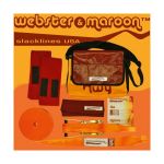 Slackline Highway 15m Set, 50mm - Webster und Maroon USA