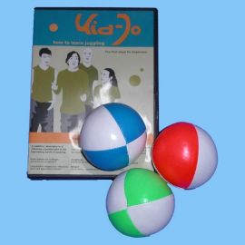 Jonglier-DVD-Set - Kid-Jo DVD incl. 3 Jonglierb�lle