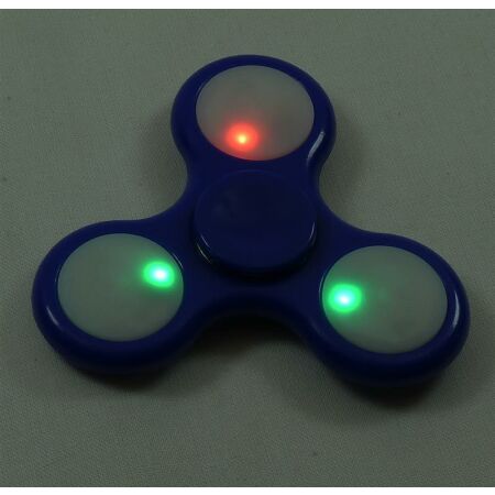 LED Fidget Spinner - Fingerspinner Leuchtend Blau