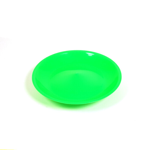 Jonglierteller Kunststoff neon-grün